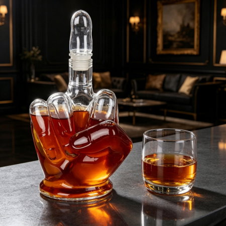 Decantor amuzant Middle Finger [4]