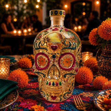 Decantor Craniu Mexican pentru Bauturi Fine [3]