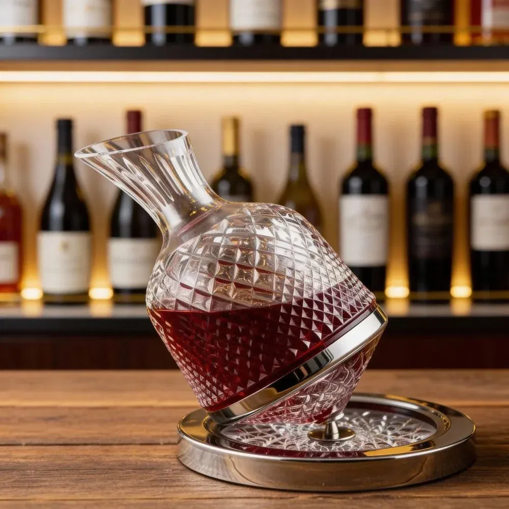 Cadouri pentru Iubit - Decantor de bauturi Rotativ