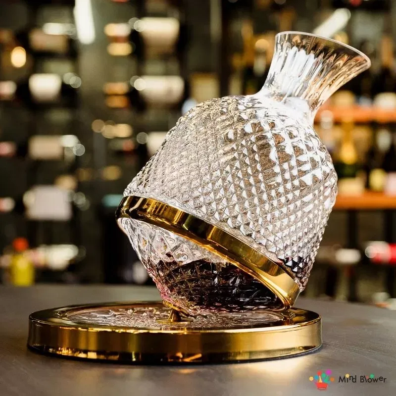 Decantor de bauturi Rotativ, auriu [5]