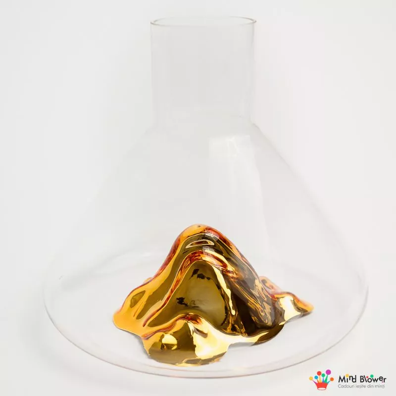 Decantor Cadou Munte de Aur In Varful Lumii cu bile de curatare [12]