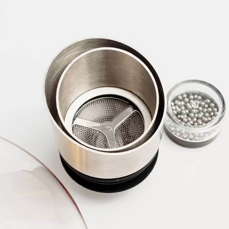 Decantor Cadou Munte de Aur In Varful Lumii cu bile de curatare [13]