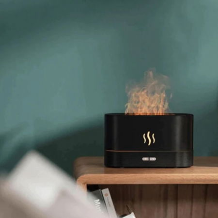 Difuzor aromaterapie cu simulator de Flacari [5]