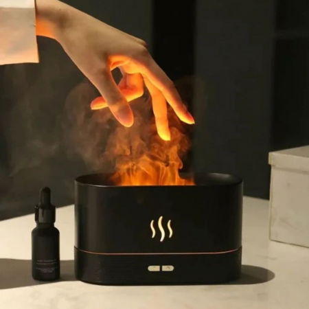Difuzor aromaterapie cu simulator de Flacari [3]