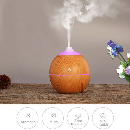 Difuzor Aromaterapie uleiuri esentiale lacrima 7 culori, 130 ml [1]