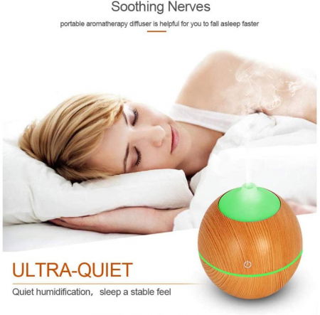 Difuzor Aromaterapie uleiuri esentiale lacrima 7 culori, 130 ml [2]