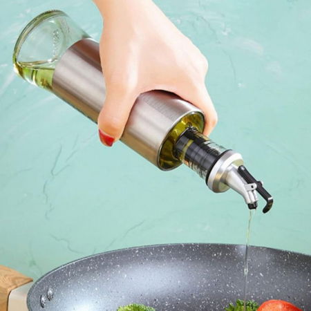 Dispenser pentru ulei 300 ml Argintiu [4]