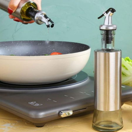 Dispenser pentru ulei 300 ml Argintiu [5]