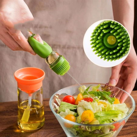 Dispenser Ulei 2 in 1, cu pensula din silicon [5]