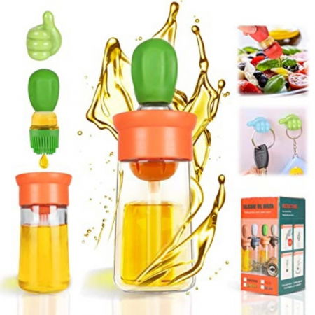 Dispenser Ulei 2 in 1, cu pensula din silicon [11]