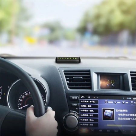 Display numar telefon pentru parcare temporara [1]