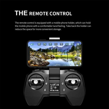 Drona Smart Visuo cu gps, Follow-Me, camera 4K cu transmisie live pe smartphone [9]