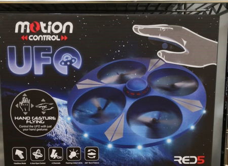 Drona UFO cu senzor de miscare [3]