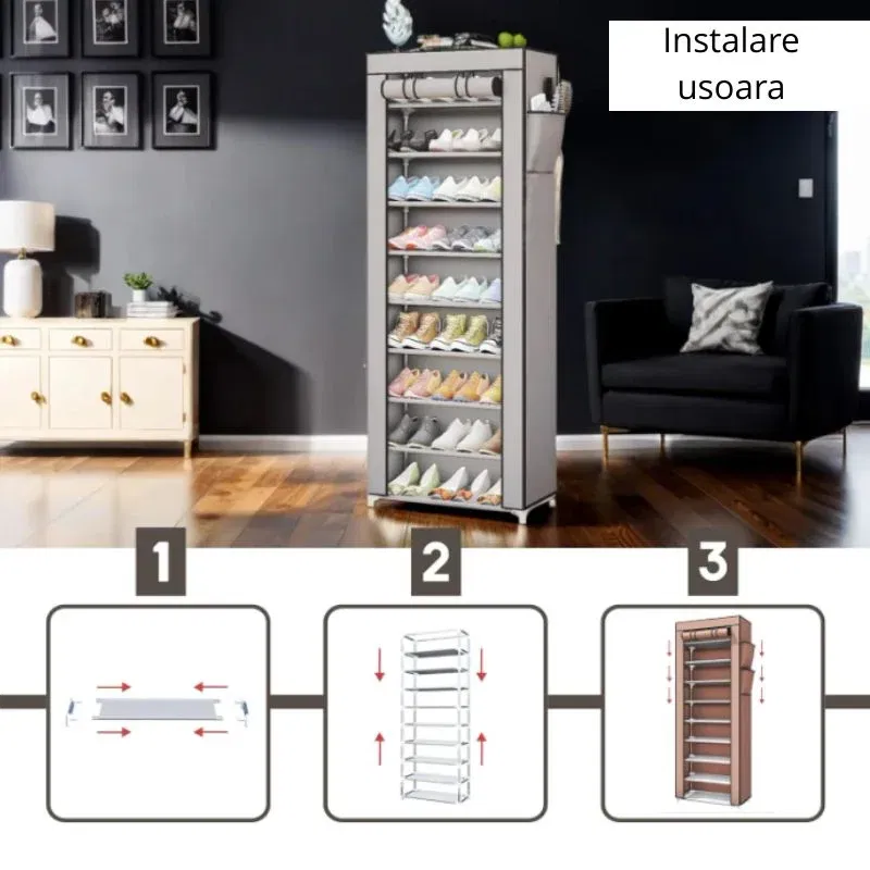 Dulap textil pentru pantofi [3]