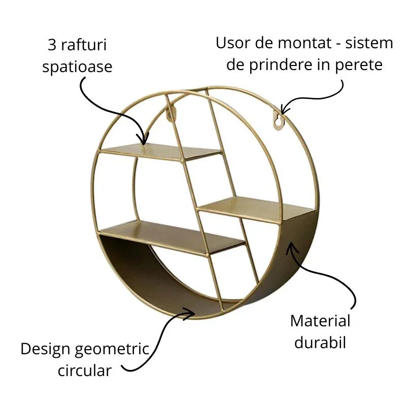 Etajera decorativa de perete [4]