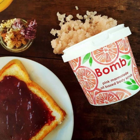 Exfoliant corp Pink Marmalade Bomb Cosmetics [2]