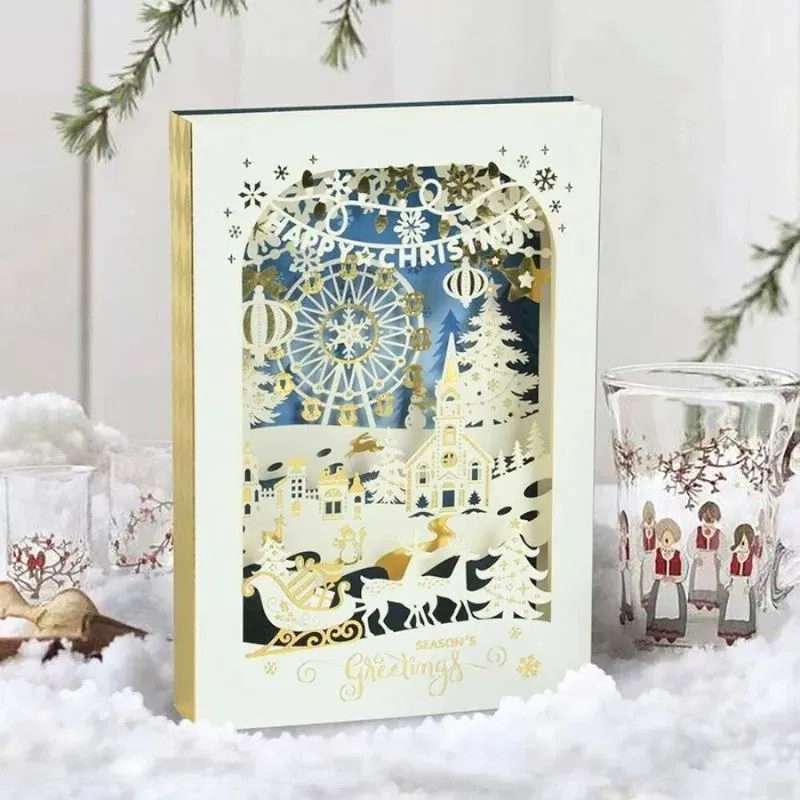 Cele mai noi - Felicitare de Craciun 3D Magia Sarbatorilor