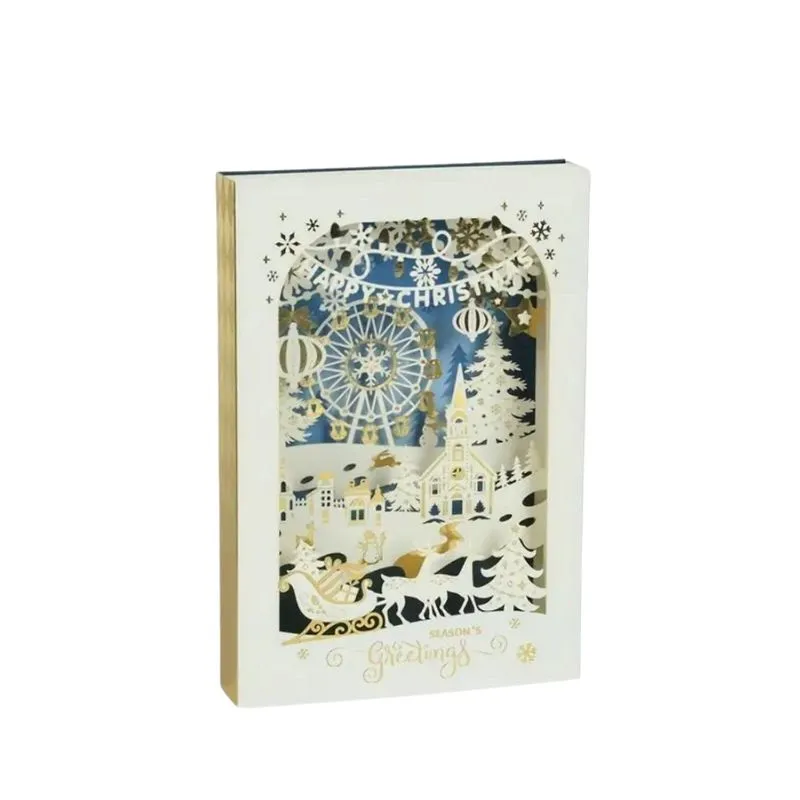 Felicitare de Craciun 3D Magia Sarbatorilor [5]