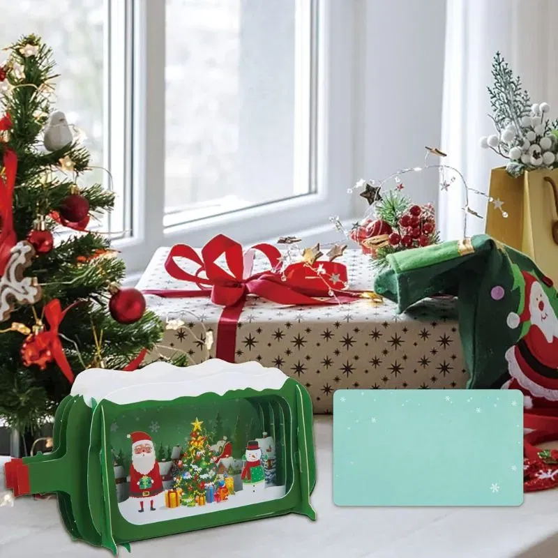 Felicitare de Craciun 3D Scrisoare in Sticla [3]