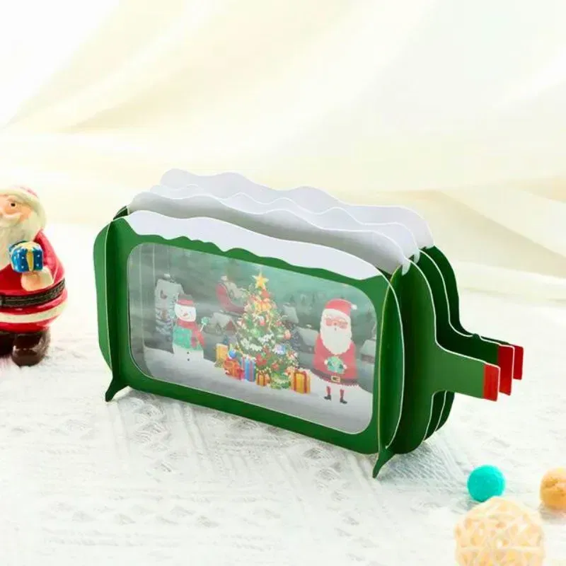 Felicitare de Craciun 3D Scrisoare in Sticla [1]