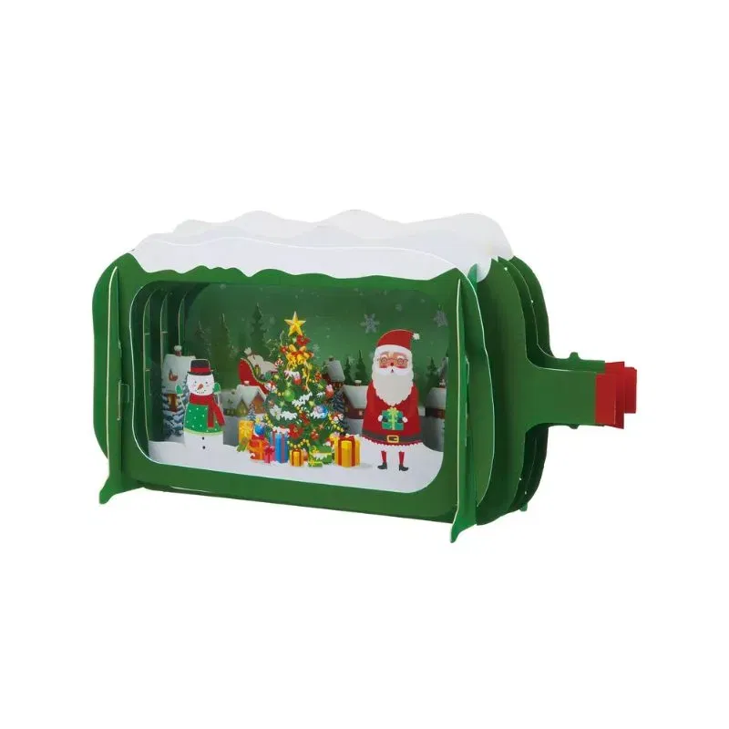 Felicitare de Craciun 3D Scrisoare in Sticla [6]