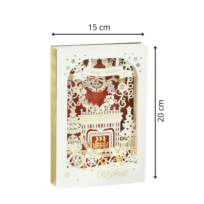 Felicitare de Craciun 3D Poveste de Ajun [4]