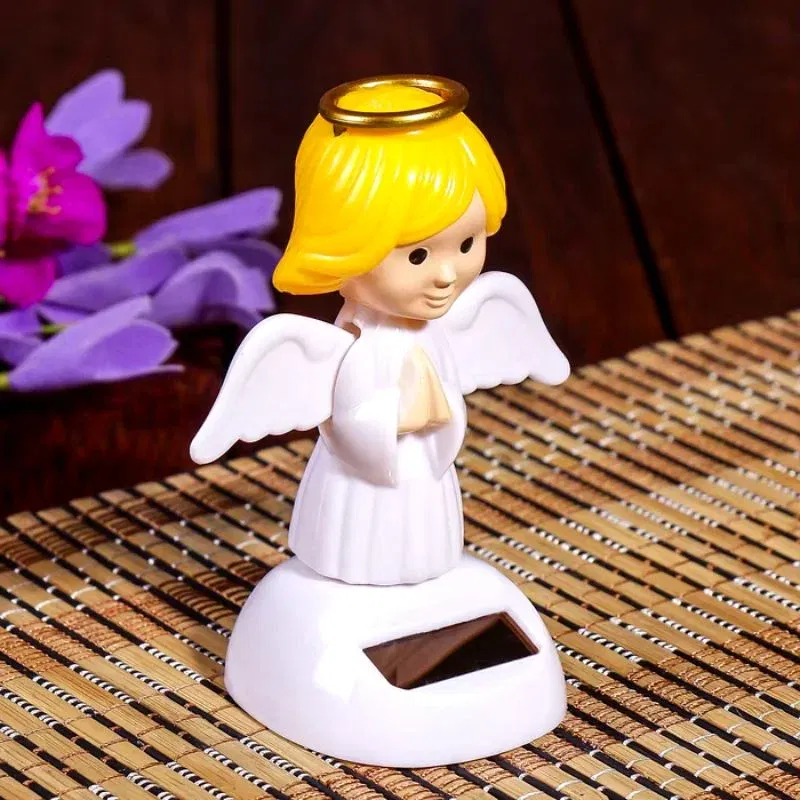 Figurina solara Ingeras cu aripi [1]