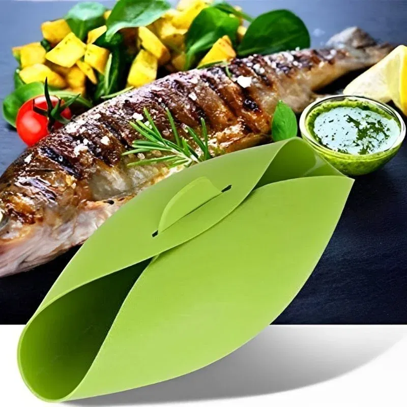 Forma din silicon pentru gatit Paine, Peste, Legume. Din Silicon, Pliabila, Multifunctionala [1]