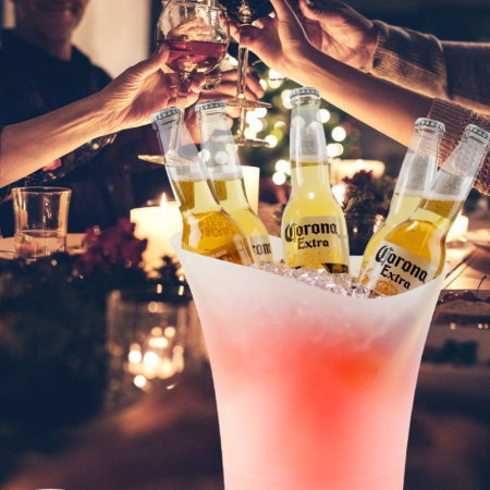 Frapiera cu iluminare LED si boxa Bluetooth, 7 L [5]