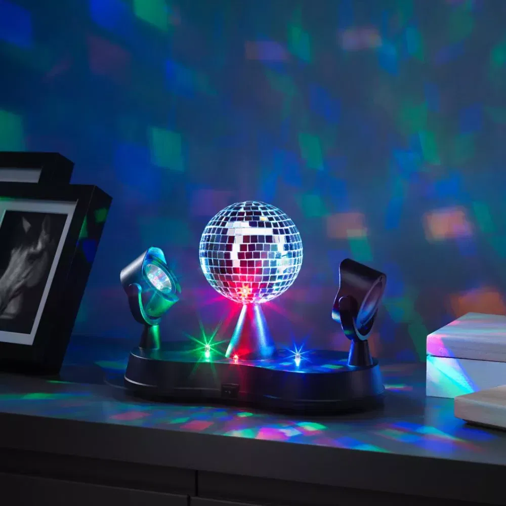 Gadget Glob Disco, cu 16 LED-uri colorate [0]