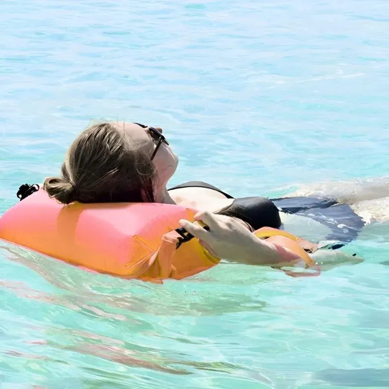 Geanta gonflabila 2 in 1 cu buzunar de depozitare [0]