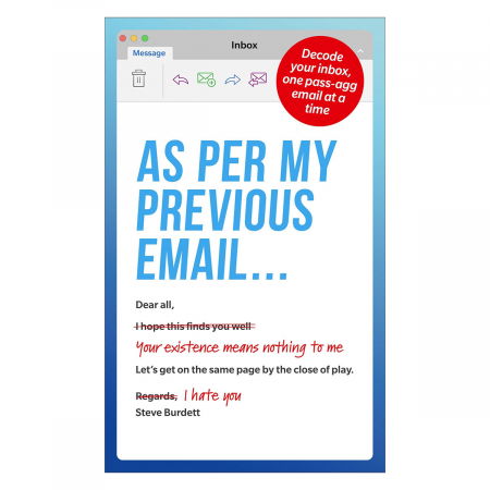 Ghid amuzant pentru decodificarea inbox-ului, As per my previous email [7]