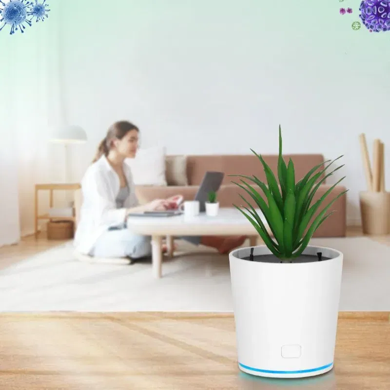 Ghiveci purificator de aer cu USB [1]