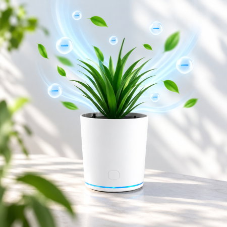 Ghiveci purificator de aer cu USB [10]