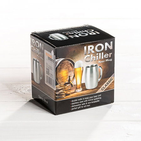 Halba de bere cu racire Iron Chiller, Clasic, 450 ml [3]