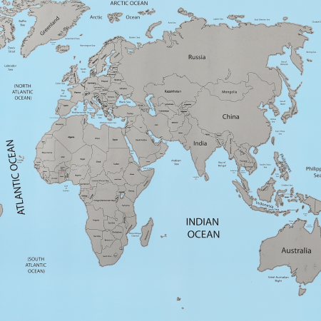 Harta razuibila a Lumii, 88 x 52 cm [4]