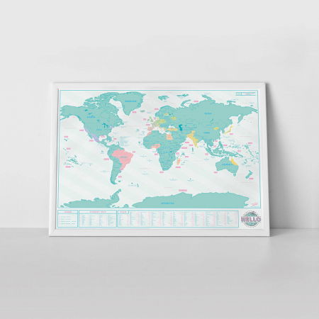 Cadouri Paste - Harta razuibila Editia Hello - Originala Luckies