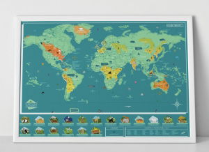 Harta Razuibila Wild - Originala Luckies [2]