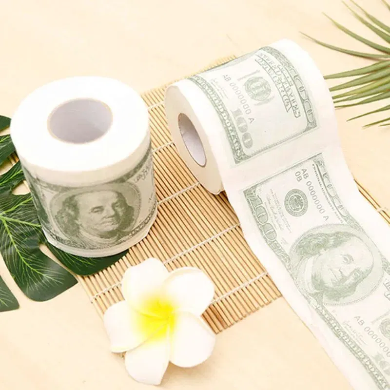 Hartie igienica amuzanta 100 Dolari [2]