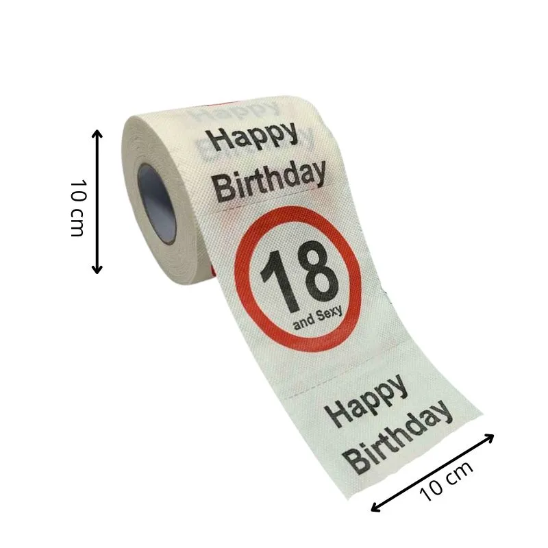 Hartie igienica amuzanta Aniversare 18 de ani [4]