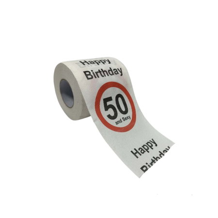 Hartie igienica amuzanta Aniversare 50 de ani [6]