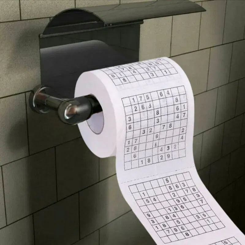 Cadouri pentru Nasi - Hartie igienica amuzanta Sudoku