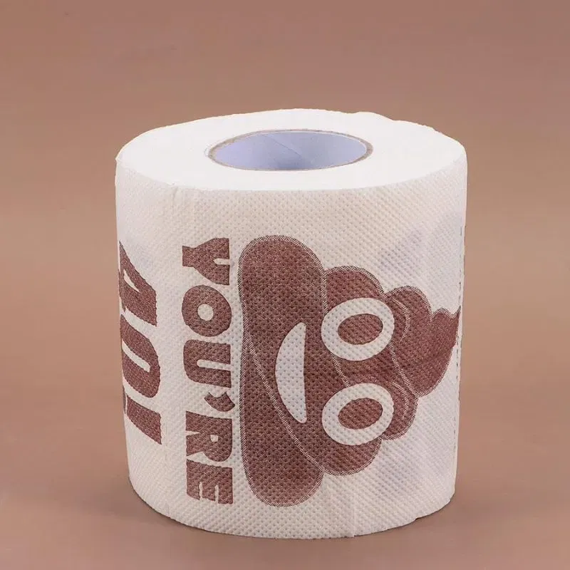 Hartie igienica cu mesaj Funny Aniversare 40 de ani [5]