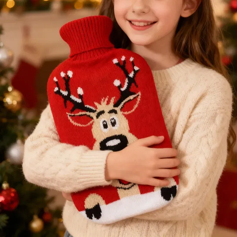 Cadouri Haioase - Incalzitor cu apa calda Renul vesel Capacitate 1L