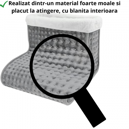 Incalzitor picioare Cizma electrica dubla [7]