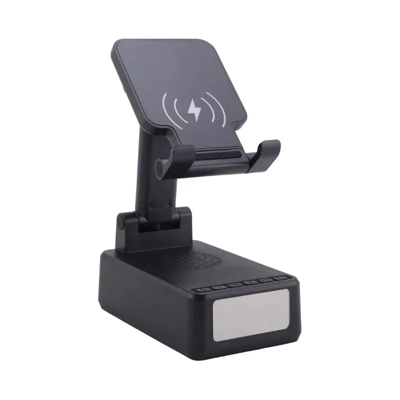 Incarcator wireless 15W cu ceas si difuzor [5]