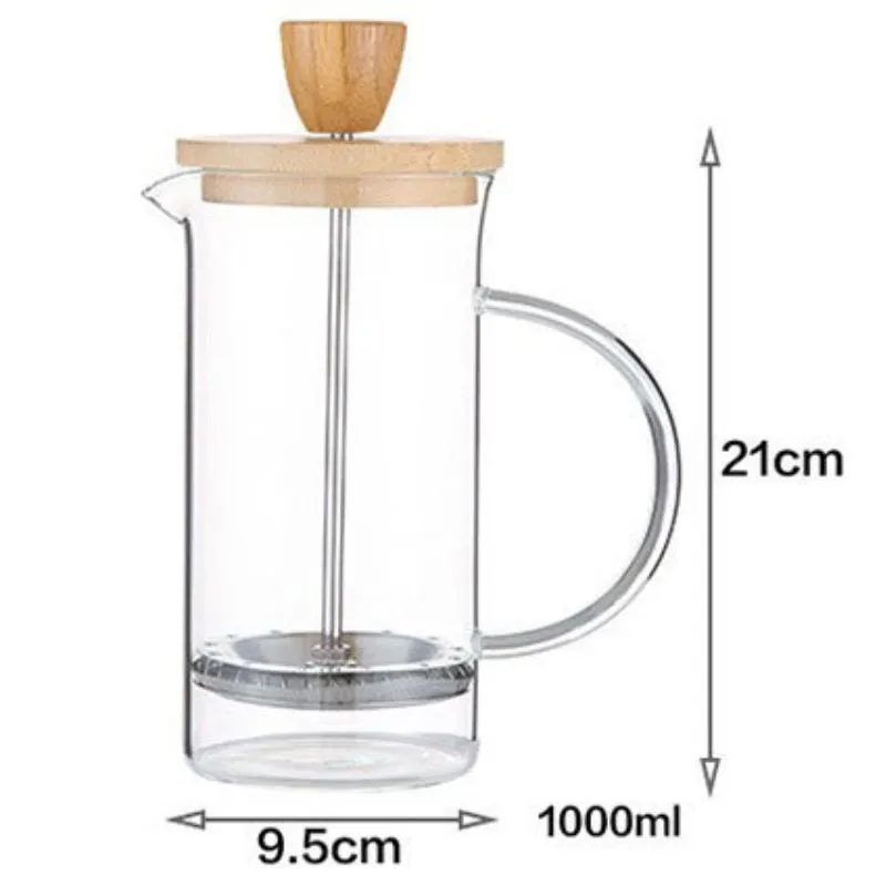 Infuzor cu capac din lemn 1000 ml [7]