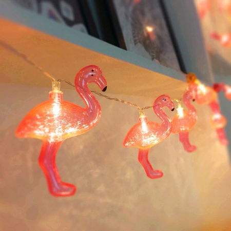 Petrecere - Instalatie de lumini Flamingo Roz