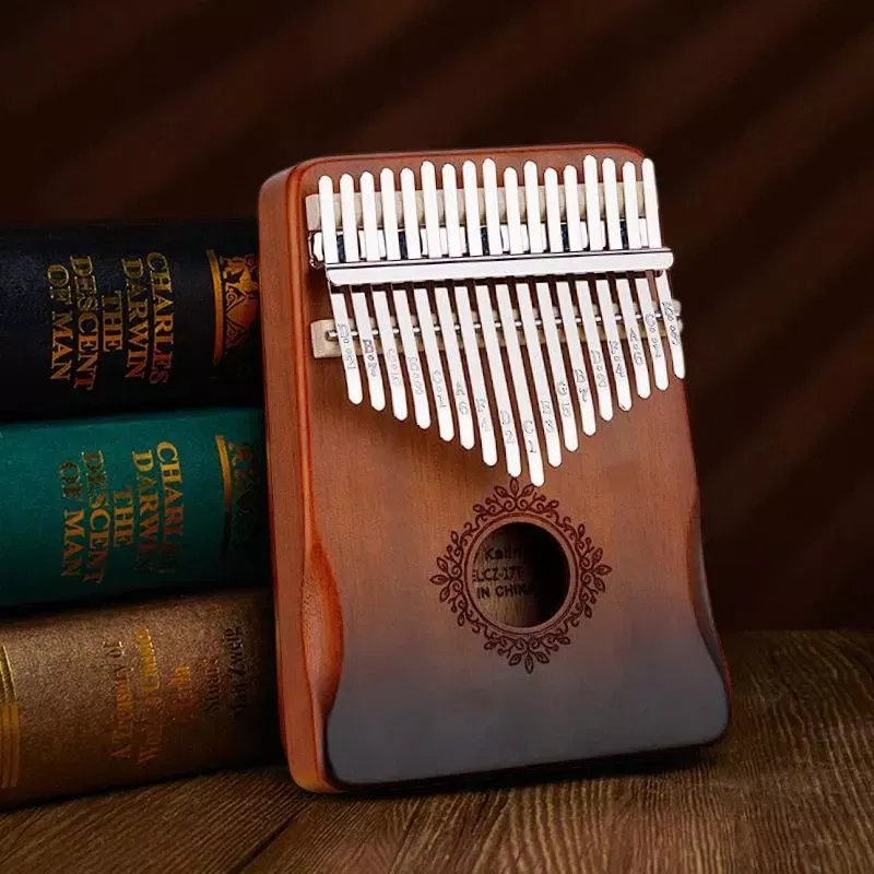 Cadouri Secret Santa - Instrument muzical Kalimba cu 21 note, pian cu degete si husa