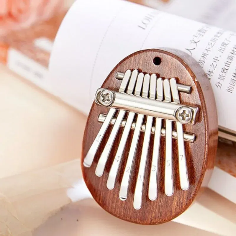 Instrument Muzical Mini Kalimba cu 8 Note [4]